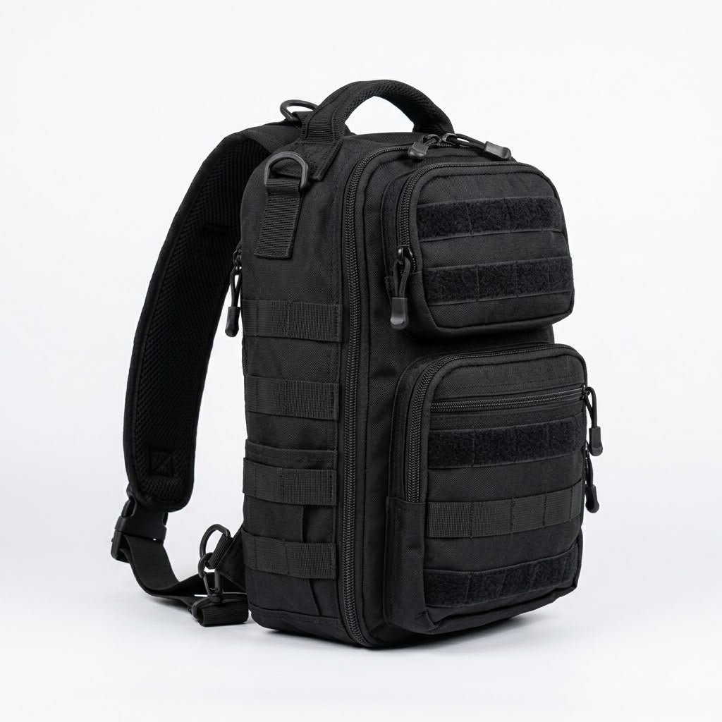 Bag Pack Military Rover Shoulder Sling Backpack - شنطة لتركيب ستيكر مطاطي - جاهز للتسليم
