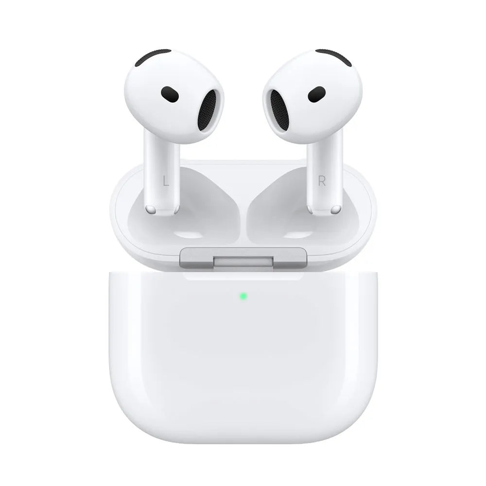 Apple Airpods 4 with USB‑C Charging Case - White - 2024 [F] - سماعة ابل ايربودز 4 - 2024 - تايب سي - كفالة 12 شهر
