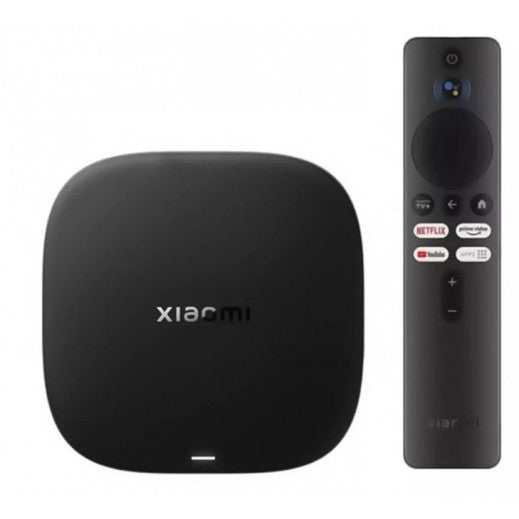 Xiaomi Mi TV Box S (3rd Gen) - 4K UHD 32GB - Wi-Fi - Bluetooth - HDMI 2.1 USB 2.0 - Google TV (B) جهاز تلفزيون ترفيهي - الاصدار الثالث - شاومي