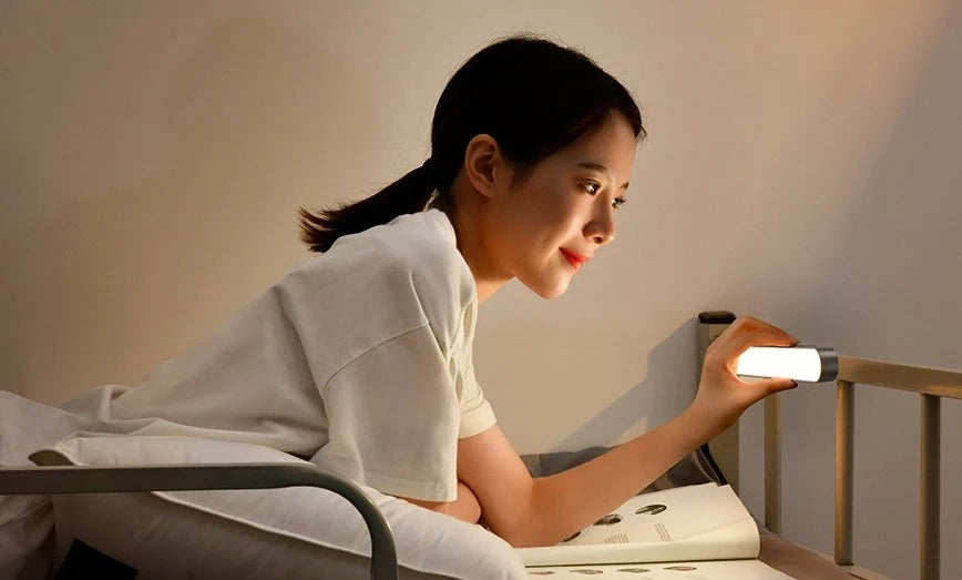 Baseus Magnetic LED Bedside Lamp Under Cabinet Lamp for Home Kitchen Room Gray