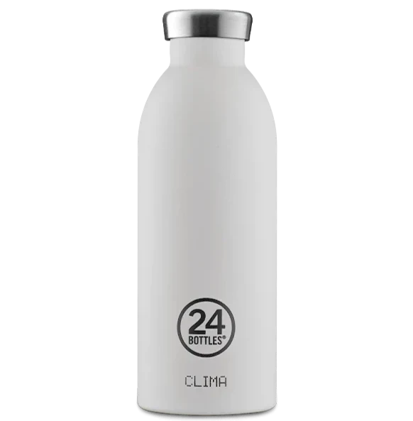 24Bottles Clima 850ml - Stone Ice White  [F] - مطارة حافظة للحرارة