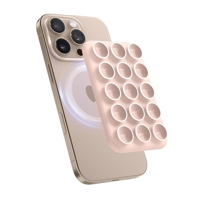 Elago Magnetic Suction Cup Mount - Light Pink