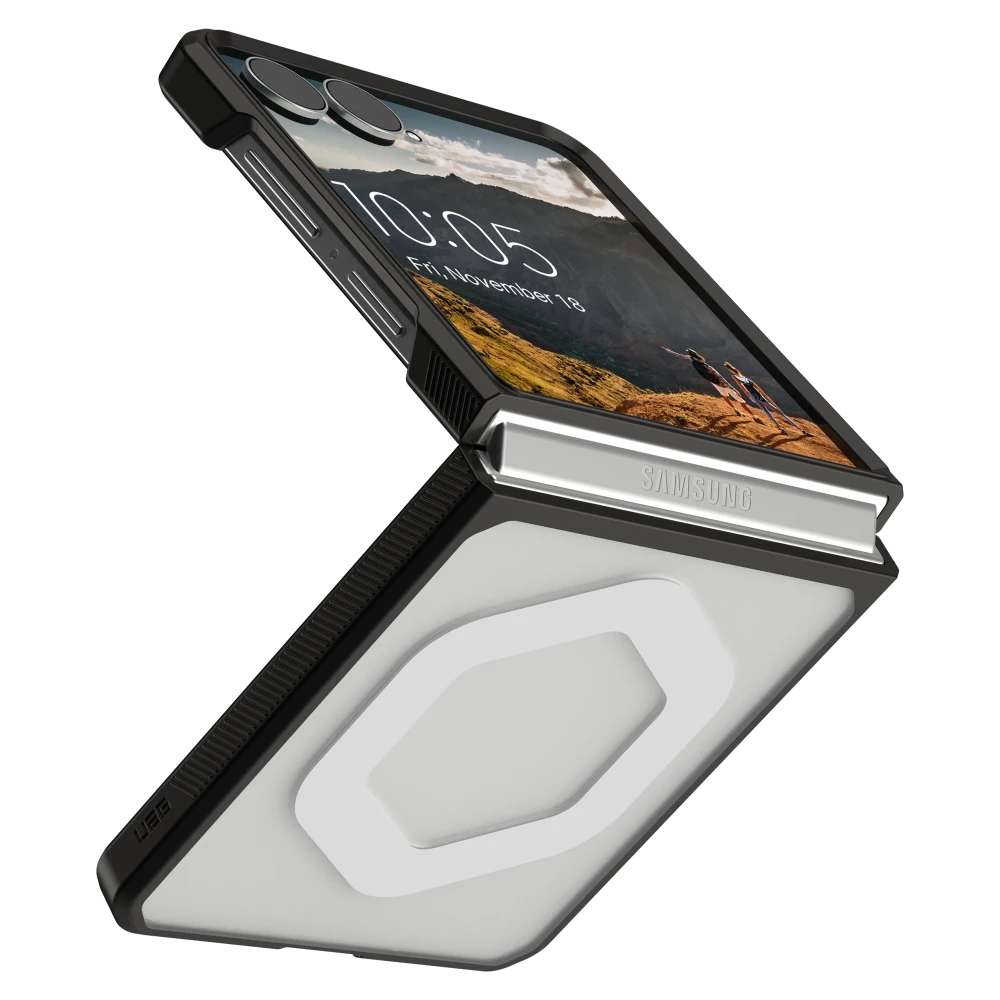 UAG Galaxy Z Flip 8 Mouve w/Magnet Case - Ice