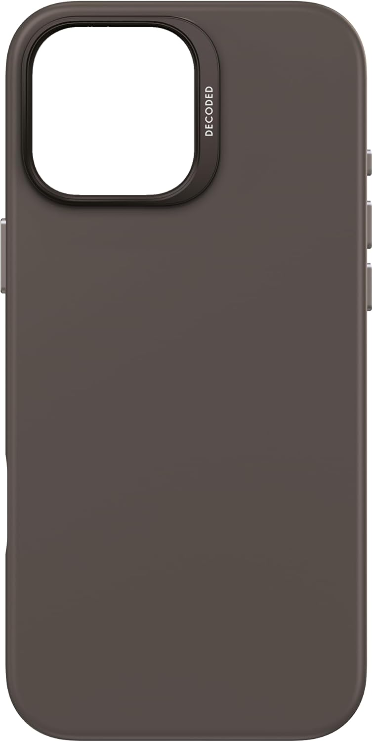Decoded AntiMicrobial Silicone Case for iPhone 16 Pro/16 Pro MAX - Black
