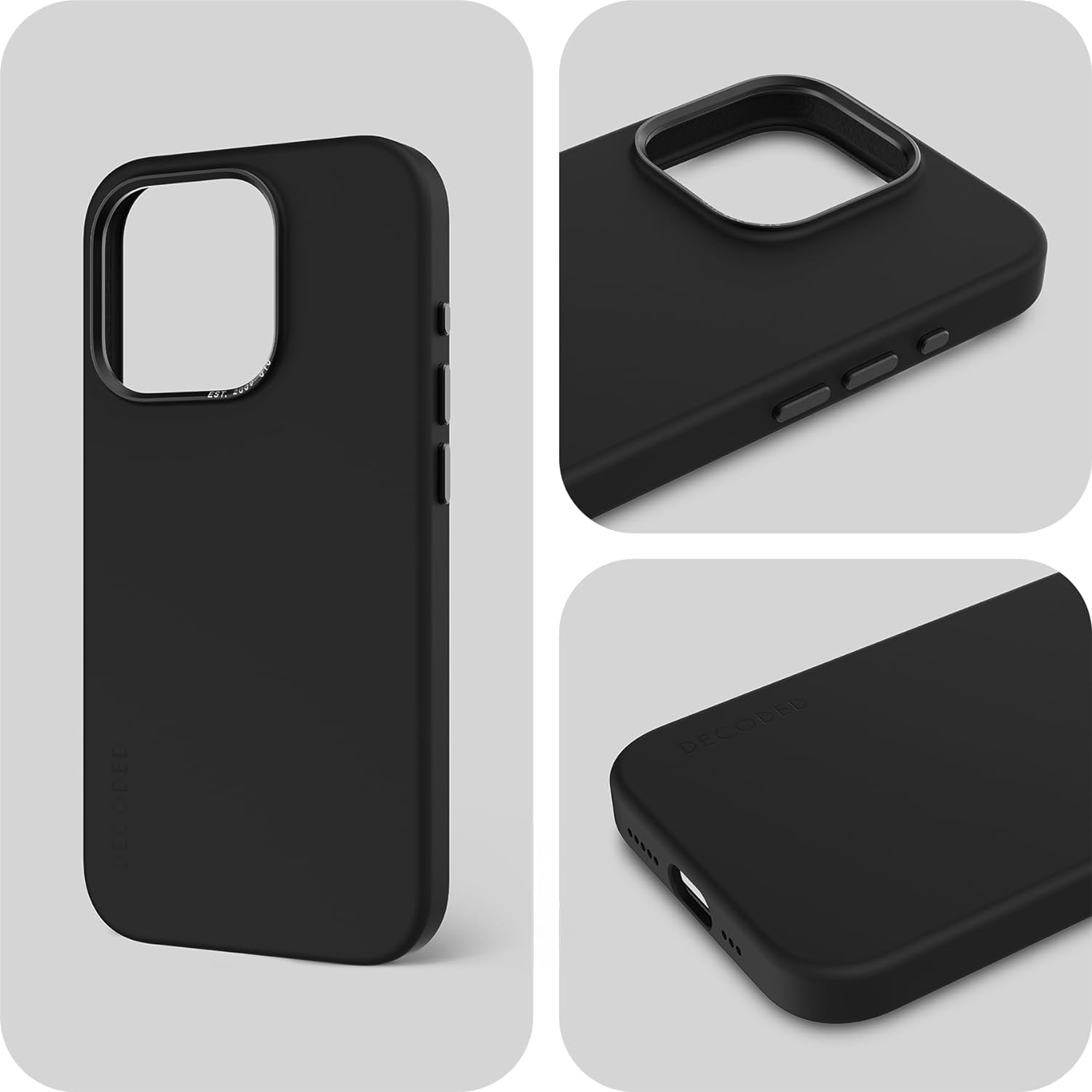 Decoded iPhone 15 Silicone Magsafe Case - Graphine