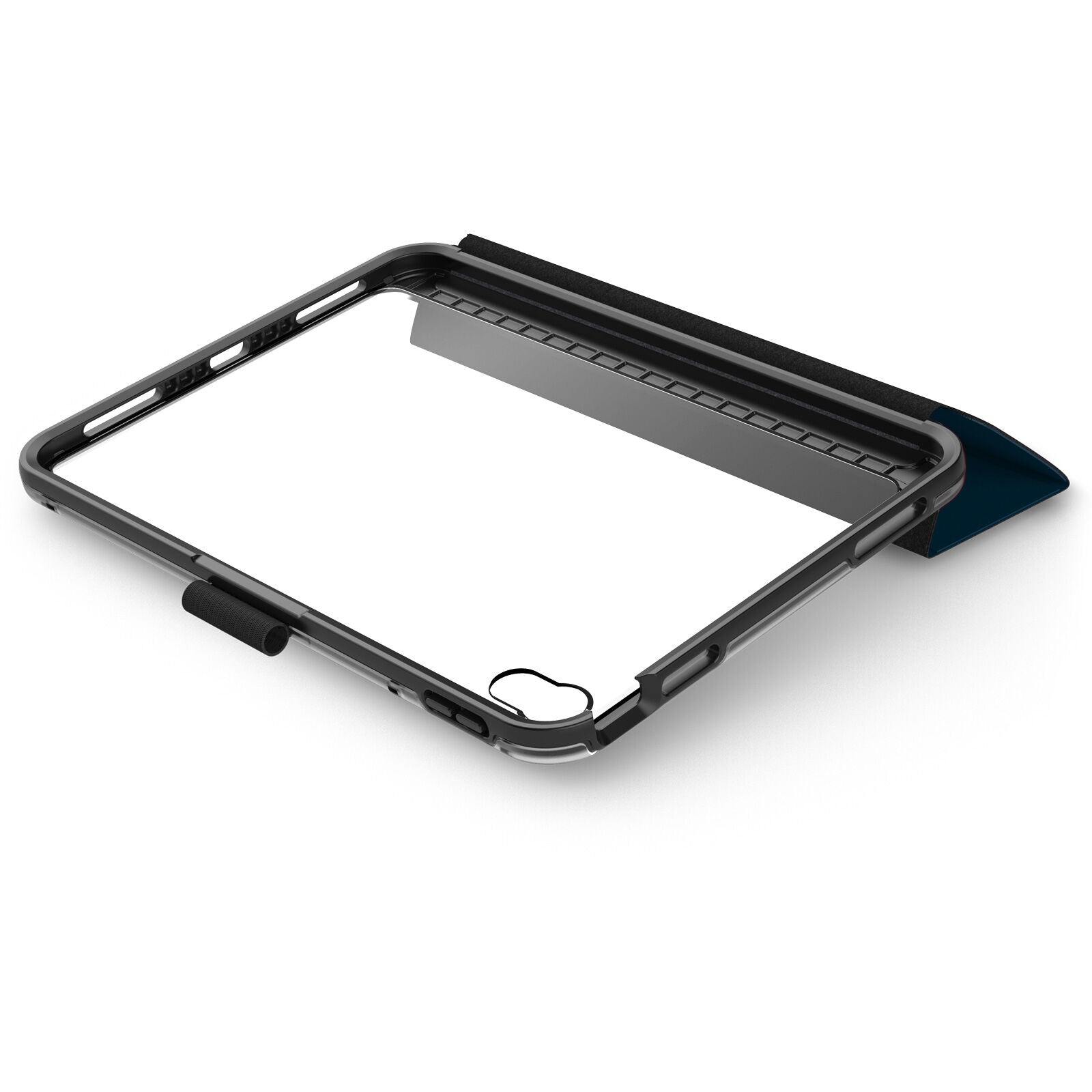 OtterBox iPad Symmetry Folio Case - Blue [V] - كفر ايباد حماية عاليه