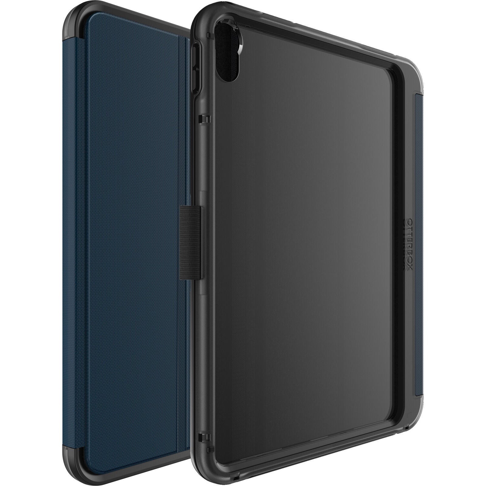 OtterBox iPad Symmetry Folio Case - Blue [V] - كفر ايباد حماية عاليه