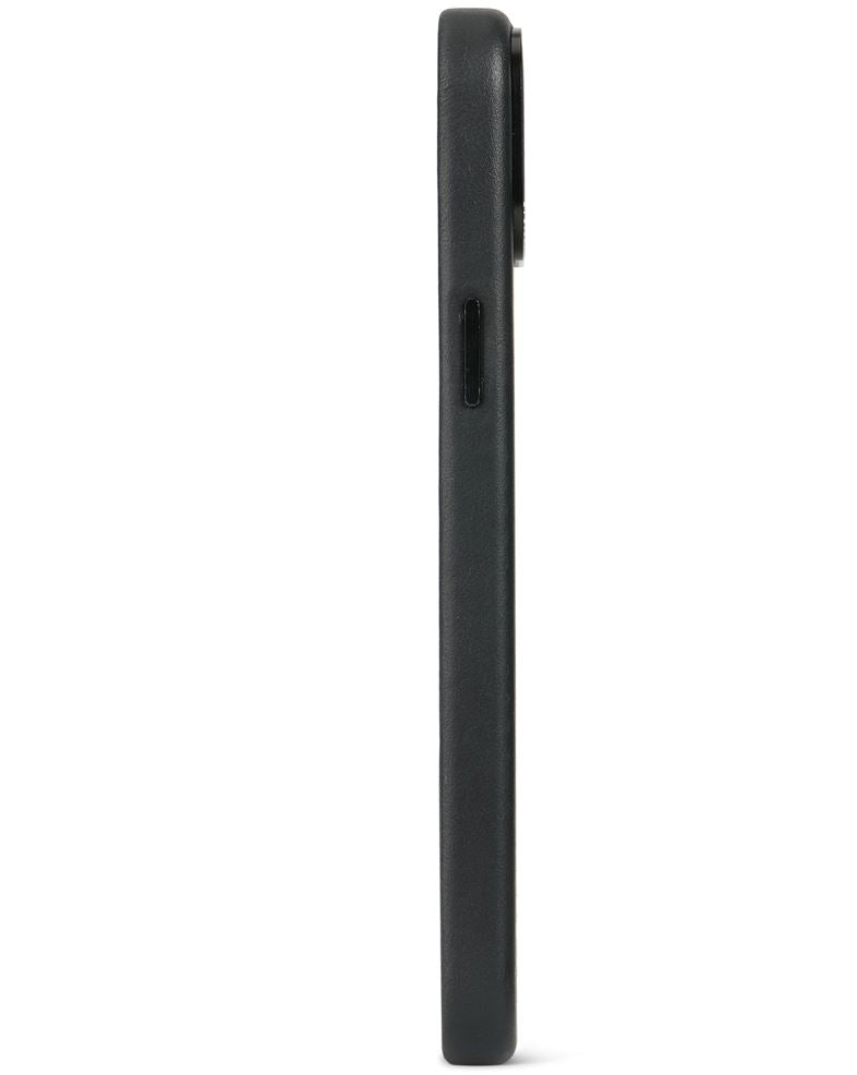 Decoded iPhone 15 Pro 15 Pro Max Leather Magsafe Case - black [V] - كفر ايفون 15 برو/15 برو ماكس جلد ماج سيف - أسود