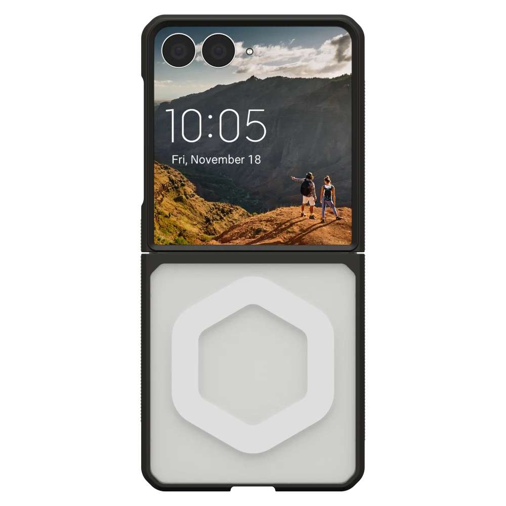UAG Galaxy Z Flip 8 Mouve w/Magnet Case - Ice