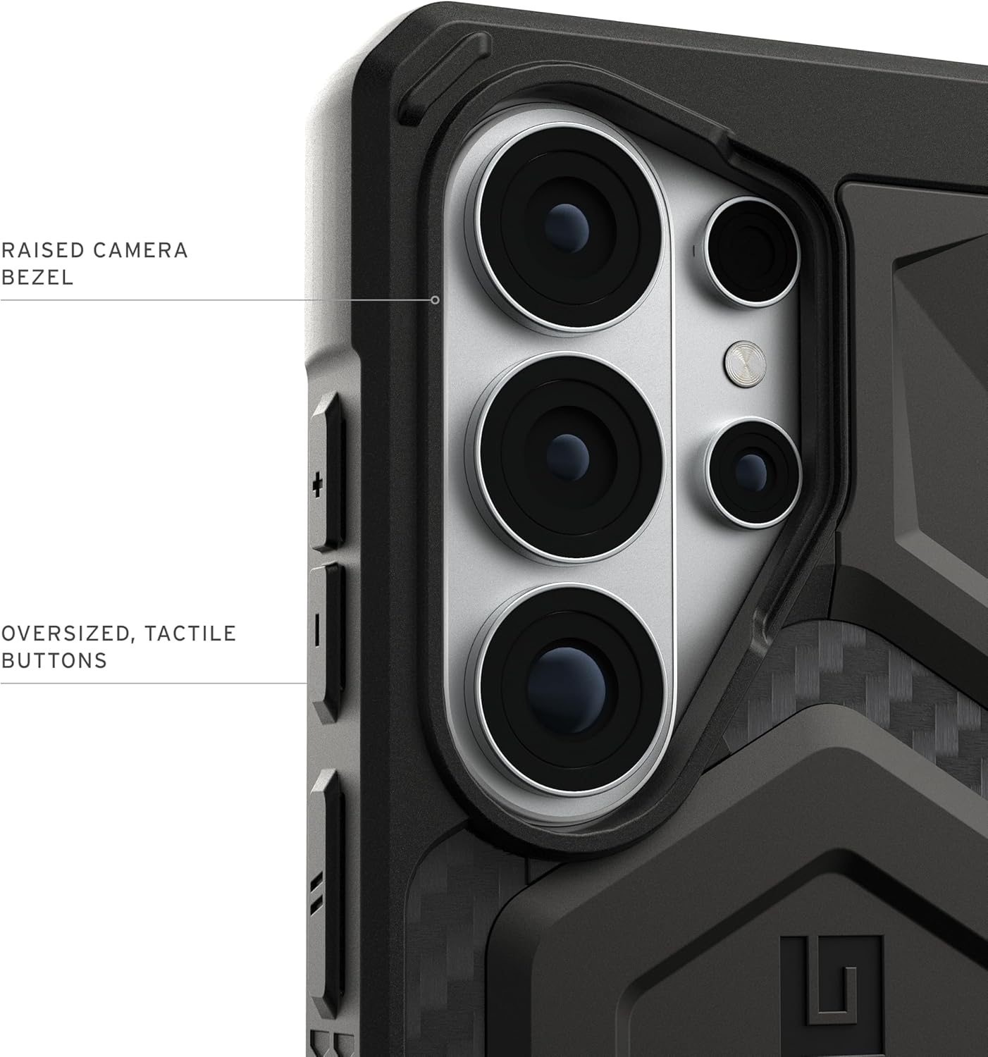 UAG Samsung Galaxy S26 Ultra Monarch Pro w/Magnet Case - Carbon Fiber [V] -  S26 كفر جلاجسي  - حماية عالية - ماغ سيف - سامسونج ألتر