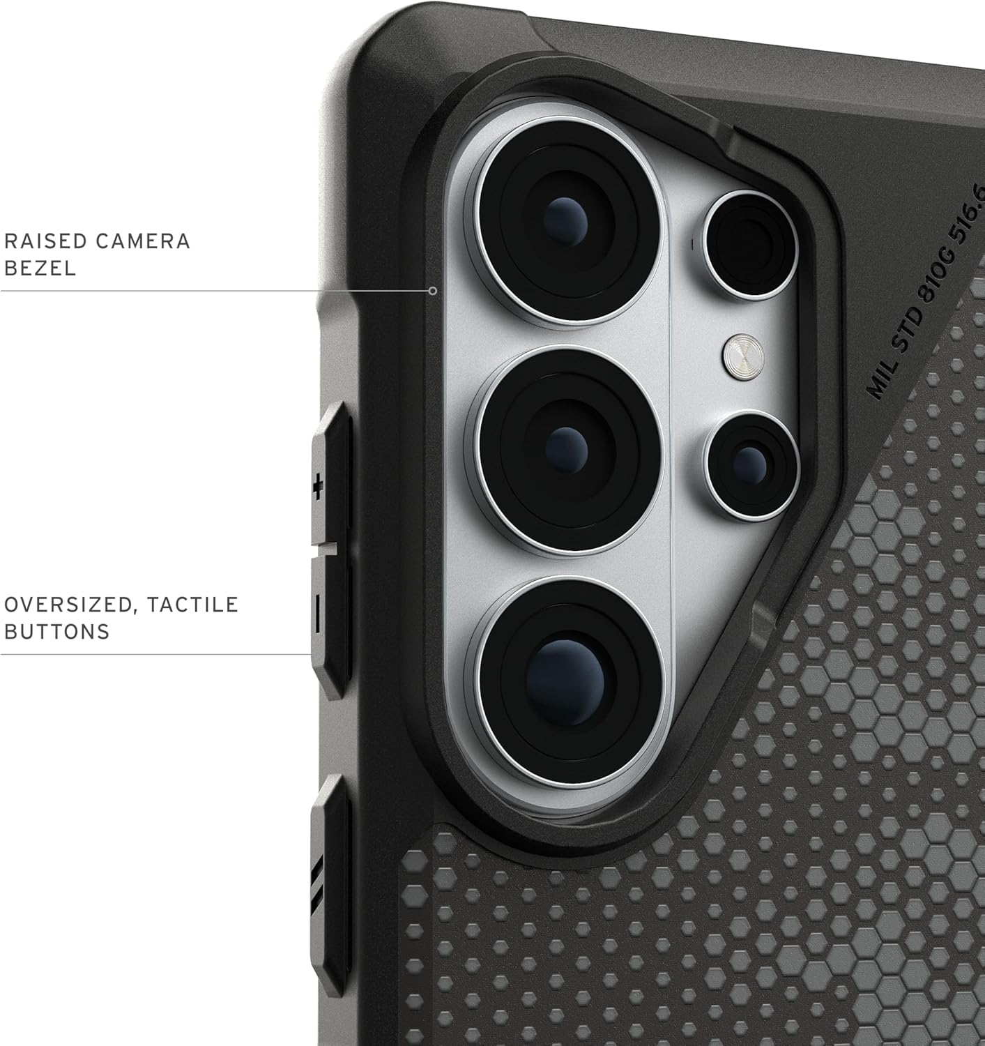 UAG Samsung Galaxy S26 Ultra Metropolis LT w/Magnet Case - Micro Hex Camo Graphite [V] -  S26 كفر جلاجسي  - حماية عالية - سامسونج ألتر