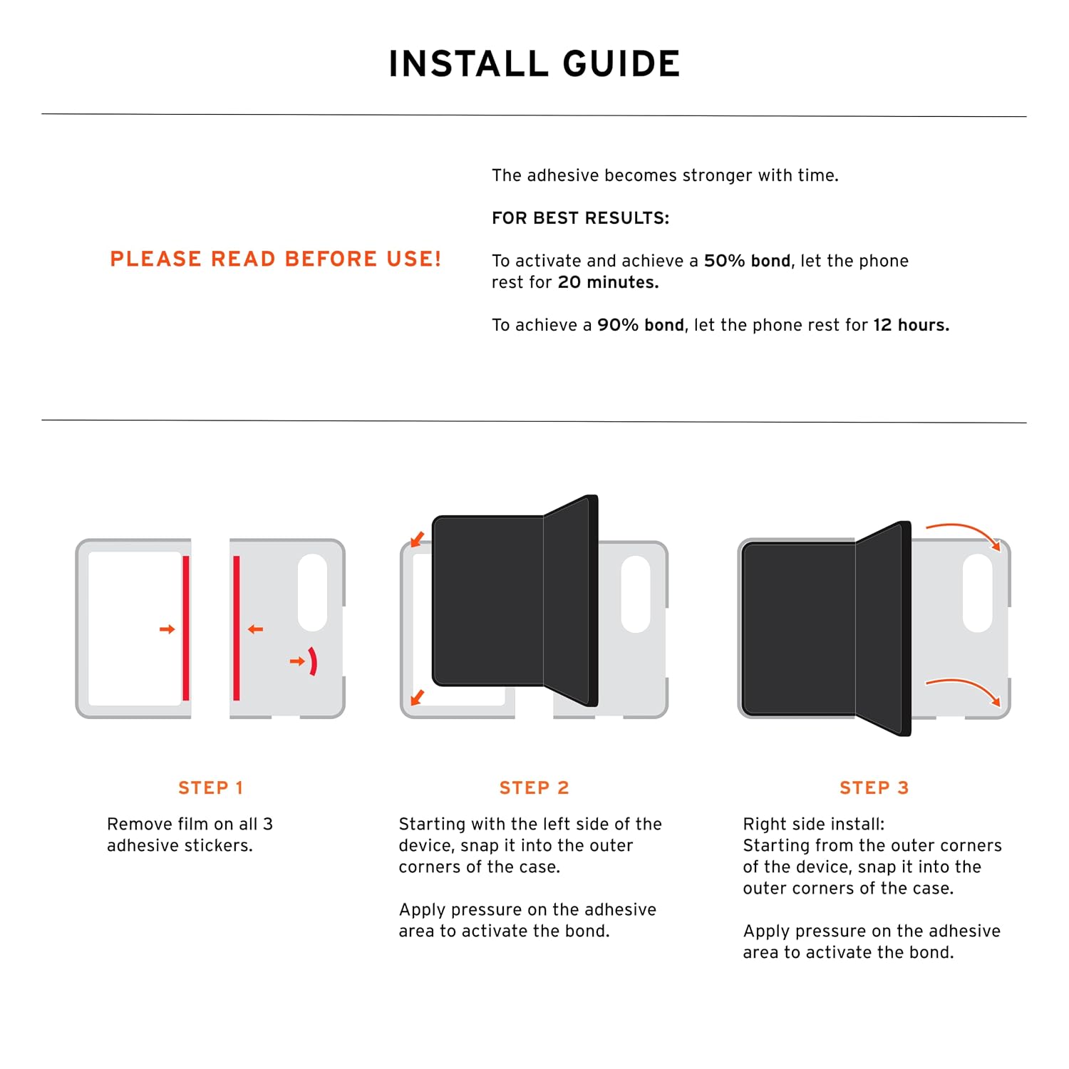 UAG Galaxy Z Fold 8 Mouve w/Magnet Case - Ice