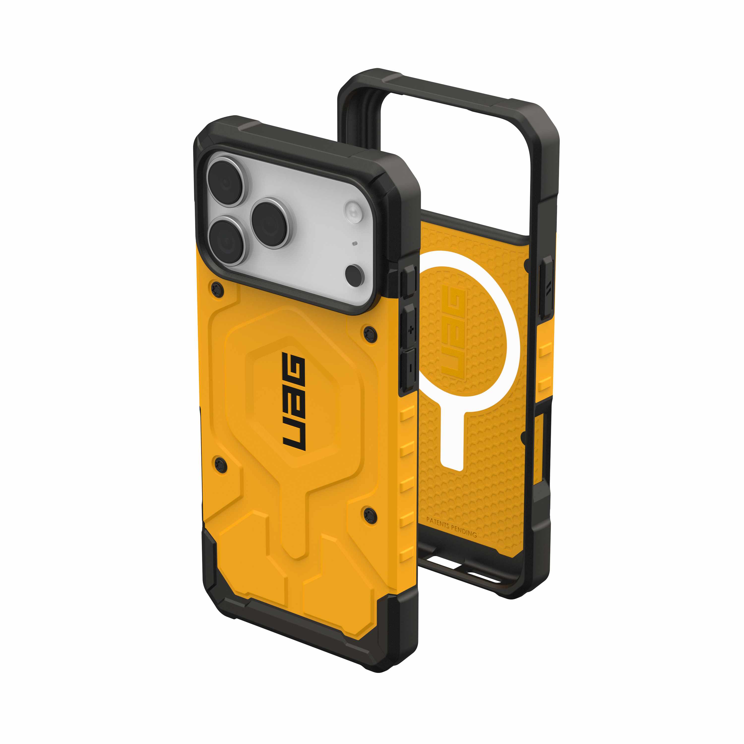 UAG iPhone 17 Pro/ 17 Pro Max Pathfinder Magsafe Case - Heritage Yellow [V] - كفر حماية عالية - ايفون 17 برو / 17 بروماكس - ماغ سيف