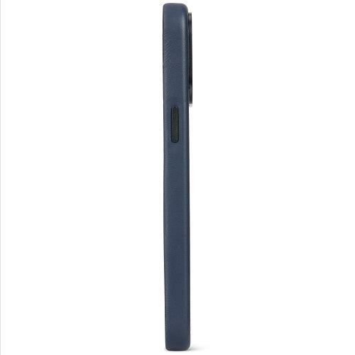 Decoded iPhone 15 Pro 15 Pro Max Leather Magsafe Case - True Navy [V] - كفر ايفون 15 برو/15 برو ماكس - جلد - ماغ سيف - أزرق داكن [V]