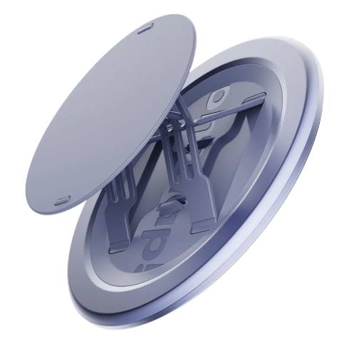 Ohsnap Phone Grip Lux 5 Orchid Slap [V] - مسكة خاتم - مغناطيس وستاند - خاصية الماغ سيف لاجهزة الايفون