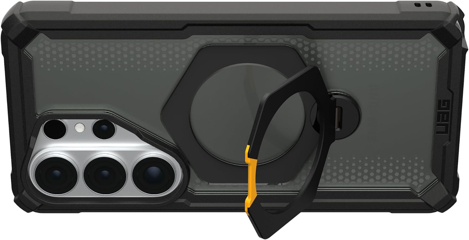 UAG Samsung Galaxy S26 Ultra Plasma XTE 360 w/Magnet Case - black [V] -  S26 كفر جلاجسي  - حماية عالية - ماغ سيف - مسكه + ستاند - سامسونج ألتر