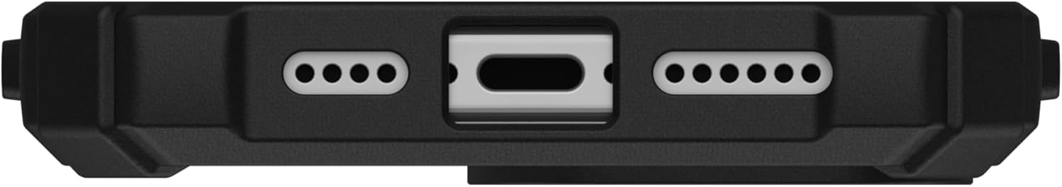 UAG Magsafe Plasma XTE Case for iPhone 16 Pro/16 Pro MAX - Black/Clear [V] - كفر حماية عالية - ستاند بالطول و العرض - ماغ سيف