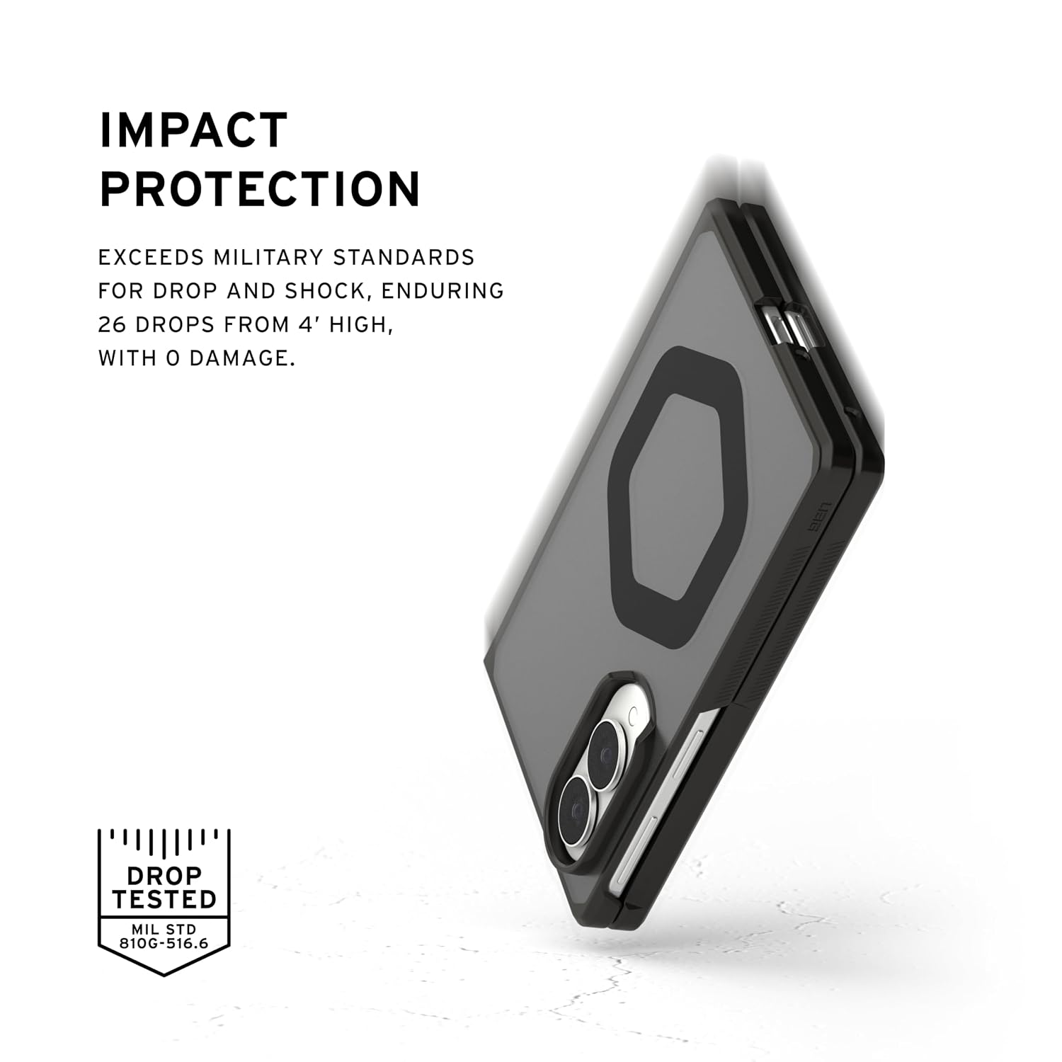 UAG Galaxy Z Fold 8 Mouve w/Magnet Case - Ash