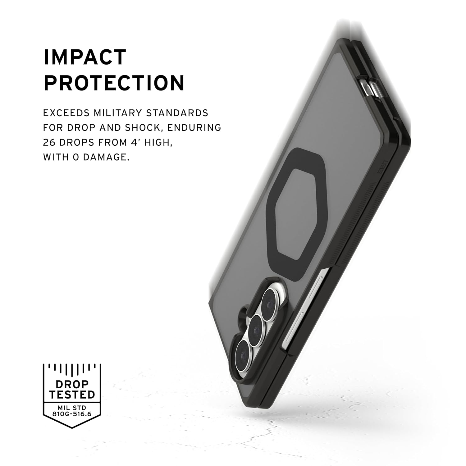 UAG Galaxy Z Fold 8 Ultra Mouve w/Magnet Case - Ash