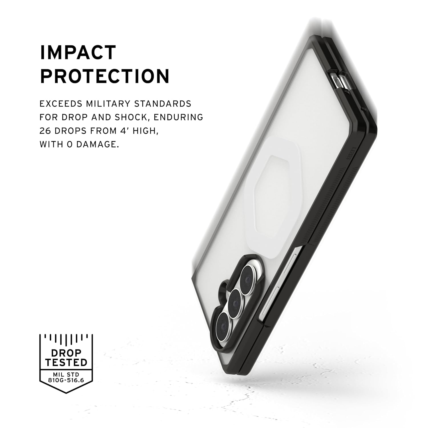 UAG Galaxy Z Fold 8 Ultra Mouve w/Magnet Case - Ice