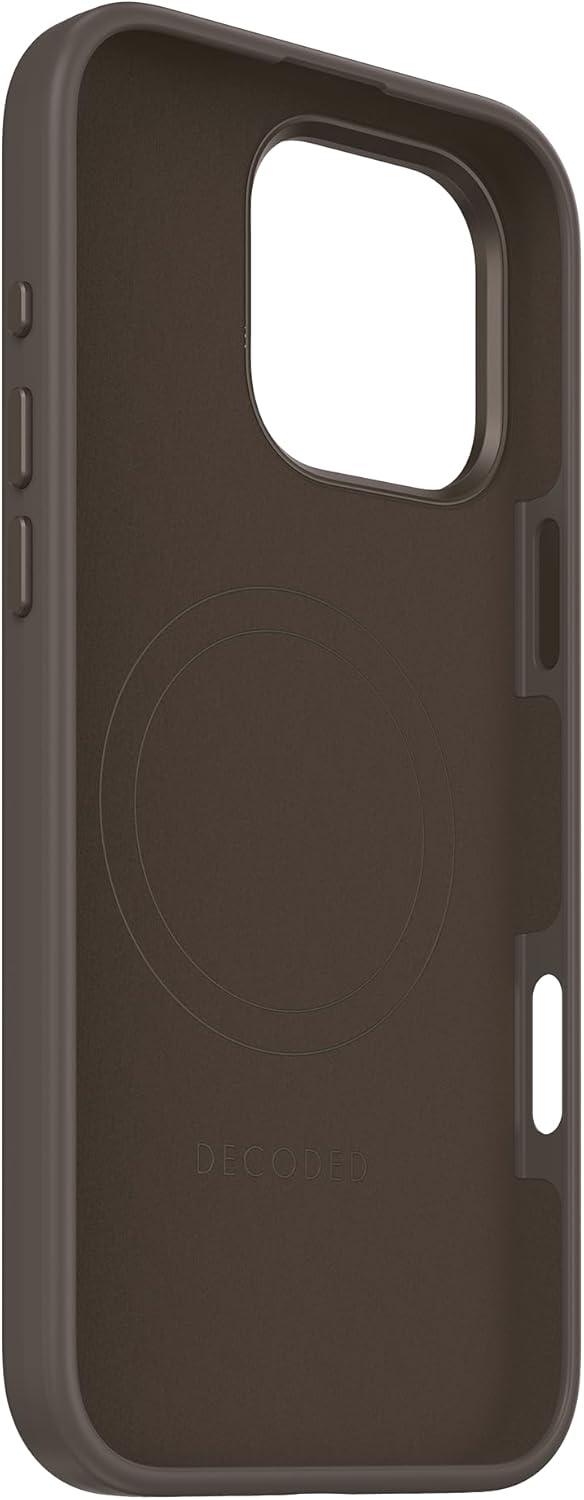 Decoded AntiMicrobial Silicone Case for iPhone 16 Pro/16 Pro MAX - Black