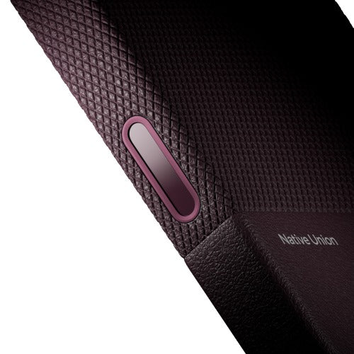 NATIVE UNION (RE)CLASSIC CASE FOR IPHONE 18/17 Pro/Pro Max case - Burgundy
