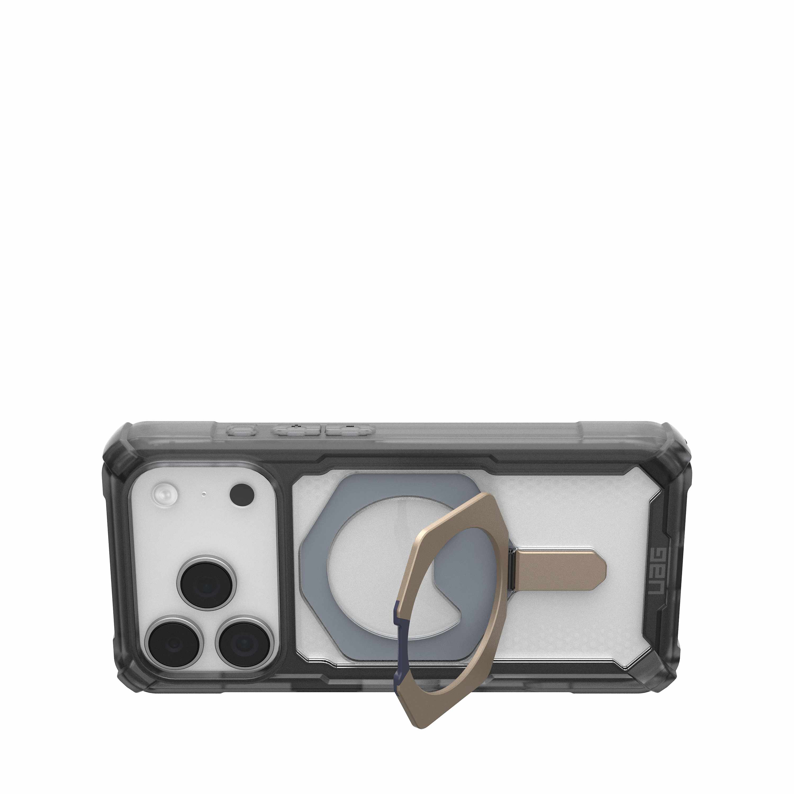 UAG iPhone 17 Pro/ 17 Pro Max Plasma XTE Magsafe Case - Ash/Titanium [V] - كفر حماية عالية - ايفون 17 برو / 17 بروماكس - ستاند بالطول والعرض - ماغ سيف