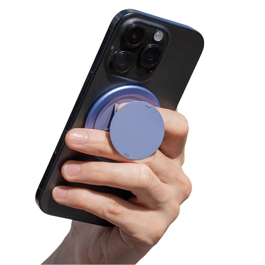 Ohsnap Phone Grip Lux 5 Orchid Slap [V] - مسكة خاتم - مغناطيس وستاند - خاصية الماغ سيف لاجهزة الايفون