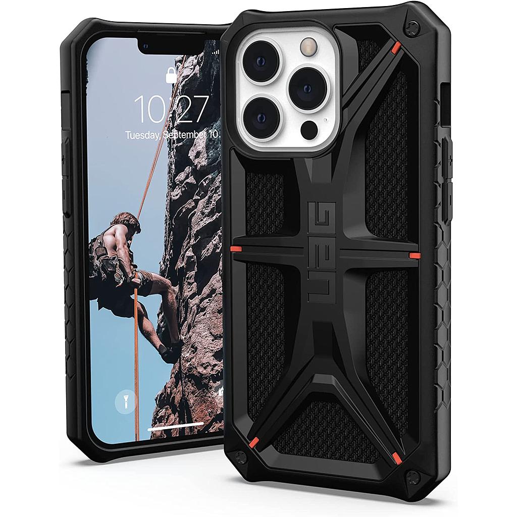 UAG iPhone Monarch Case - Kevlar Black [V] - كفر حماية عاليه