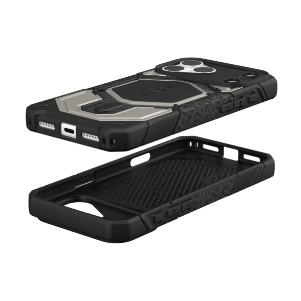 جراب UAG Monarch Pro من كيفلار لهاتفي iPhone 18/17 Pro/Pro Max - لون برتقالي محروق (كيفلار)