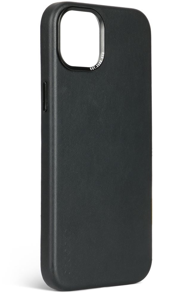 Decoded iPhone 15 Pro 15 Pro Max Leather Magsafe Case - black [V] - كفر ايفون 15 برو/15 برو ماكس جلد ماج سيف - أسود