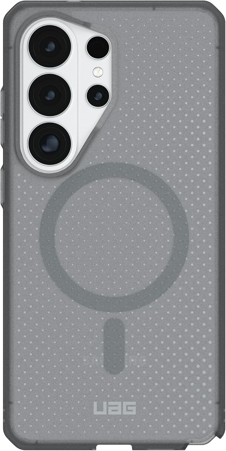 UAG Samsung Galaxy S26 Ultra Dot w/Magnet Case - Ash [V] -  S26 كفر جلاجسي  - حماية عالية - ماغ سيف - سامسونج ألتر