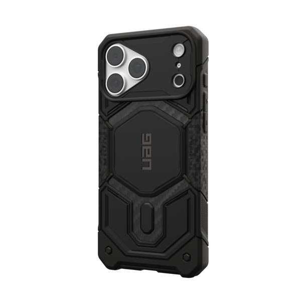 جراب UAG Monarch Pro من كيفلار لهاتفي iPhone 18/17 Pro/Pro Max - لون برتقالي محروق (كيفلار)