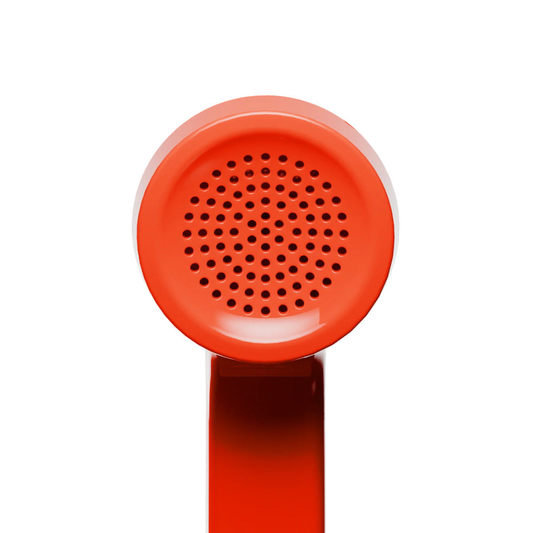 Native Union Pop Phone Alarm Red [V] - سماعة اذن - مع مايكروفون - تايب سي - فردة احادية - كفالة 5 سنوات