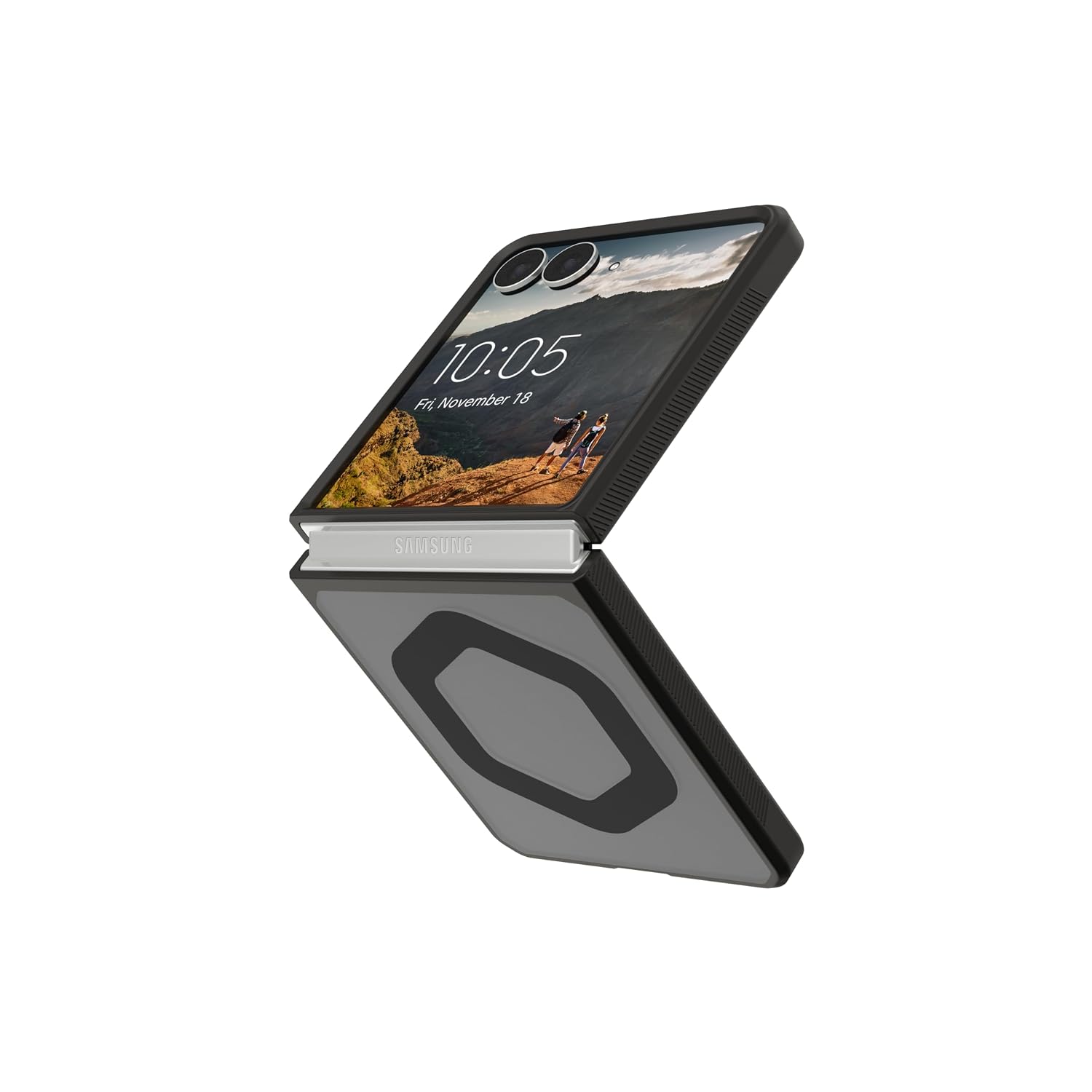 UAG Galaxy Z Flip 8 Mouve w/Magnet Case - Ash