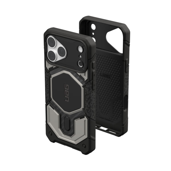 جراب UAG Monarch Pro من كيفلار لهاتفي iPhone 18/17 Pro/Pro Max - لون برتقالي محروق (كيفلار)