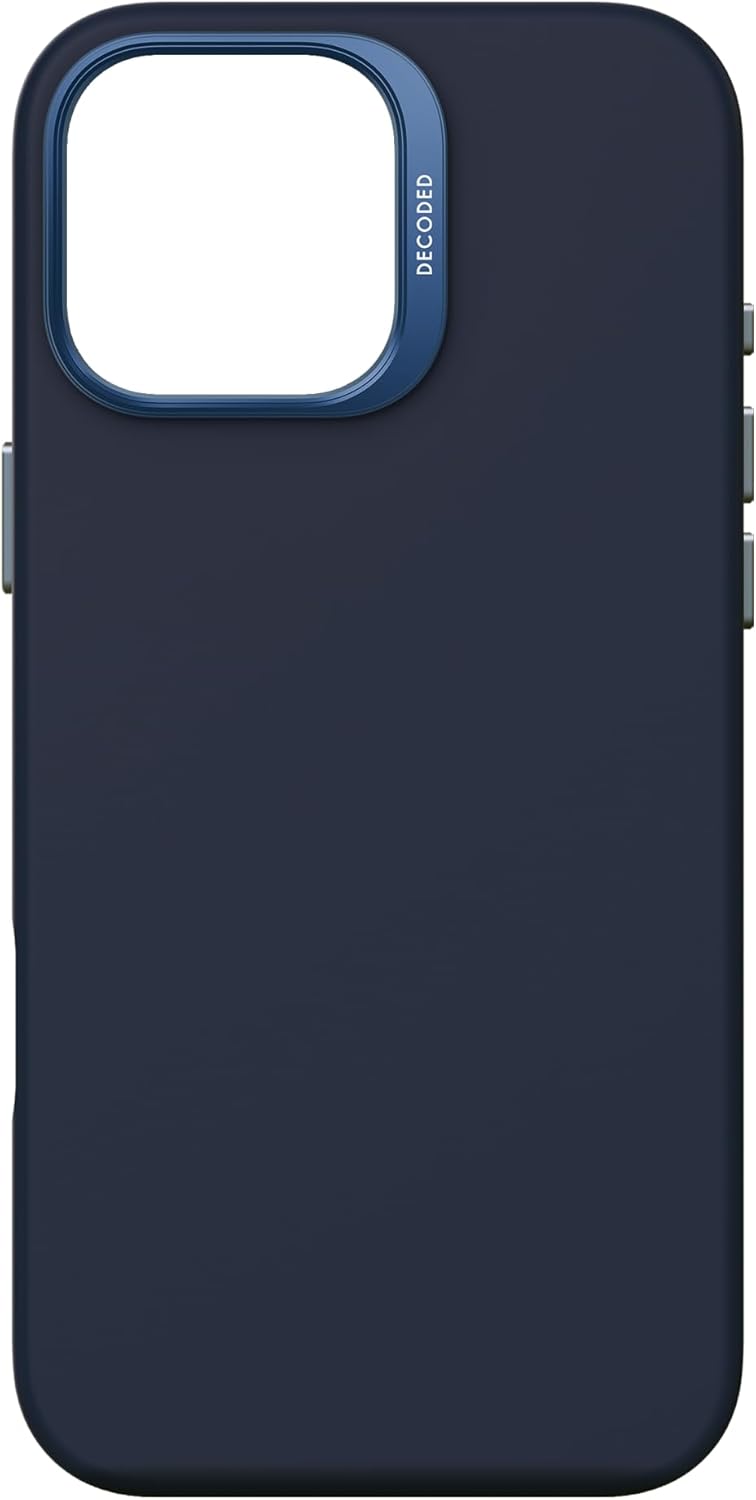 Decoded AntiMicrobial Silicone Case for iPhone 16 Pro/16 Pro MAX - Navy