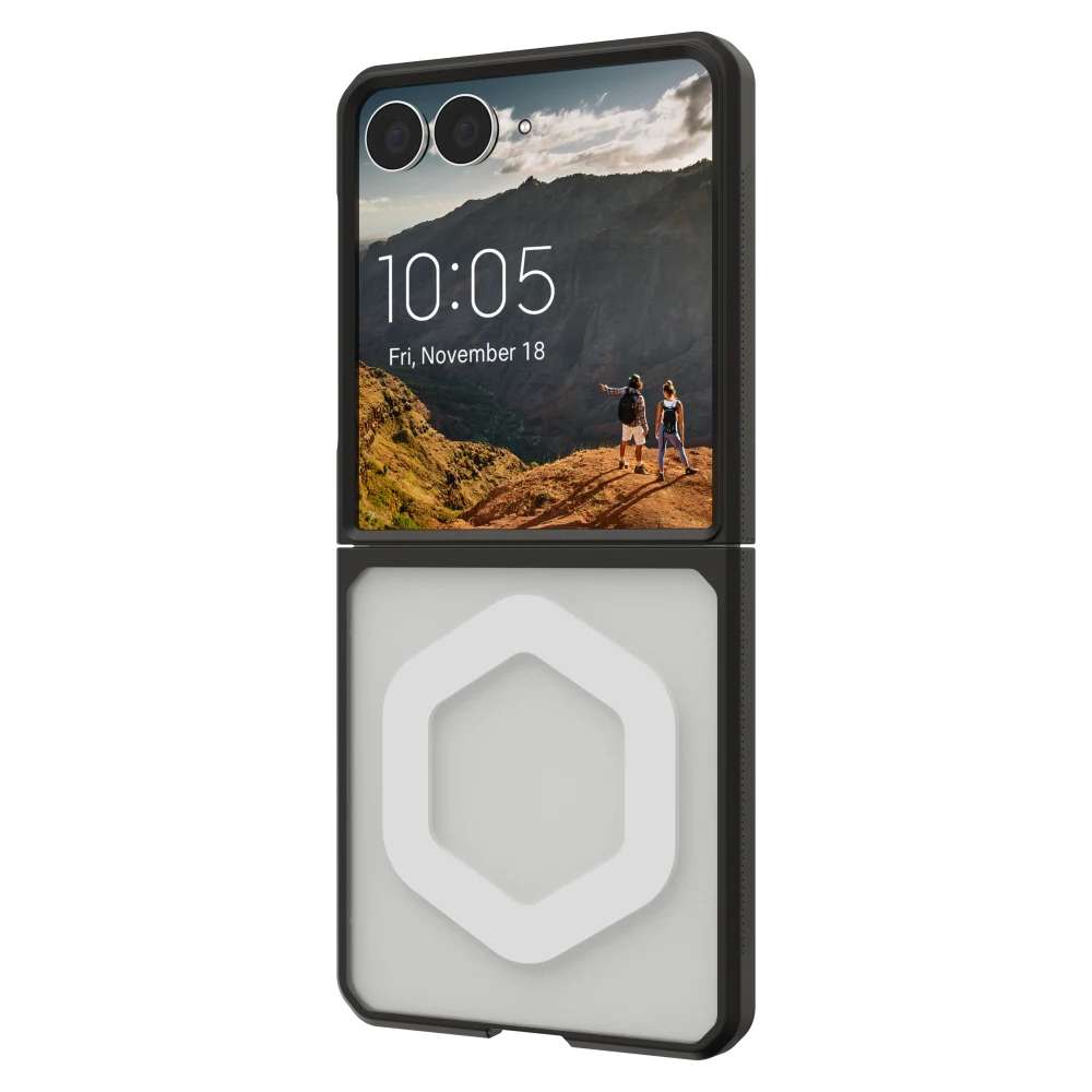 UAG Galaxy Z Flip 8 Mouve w/Magnet Case - Ice