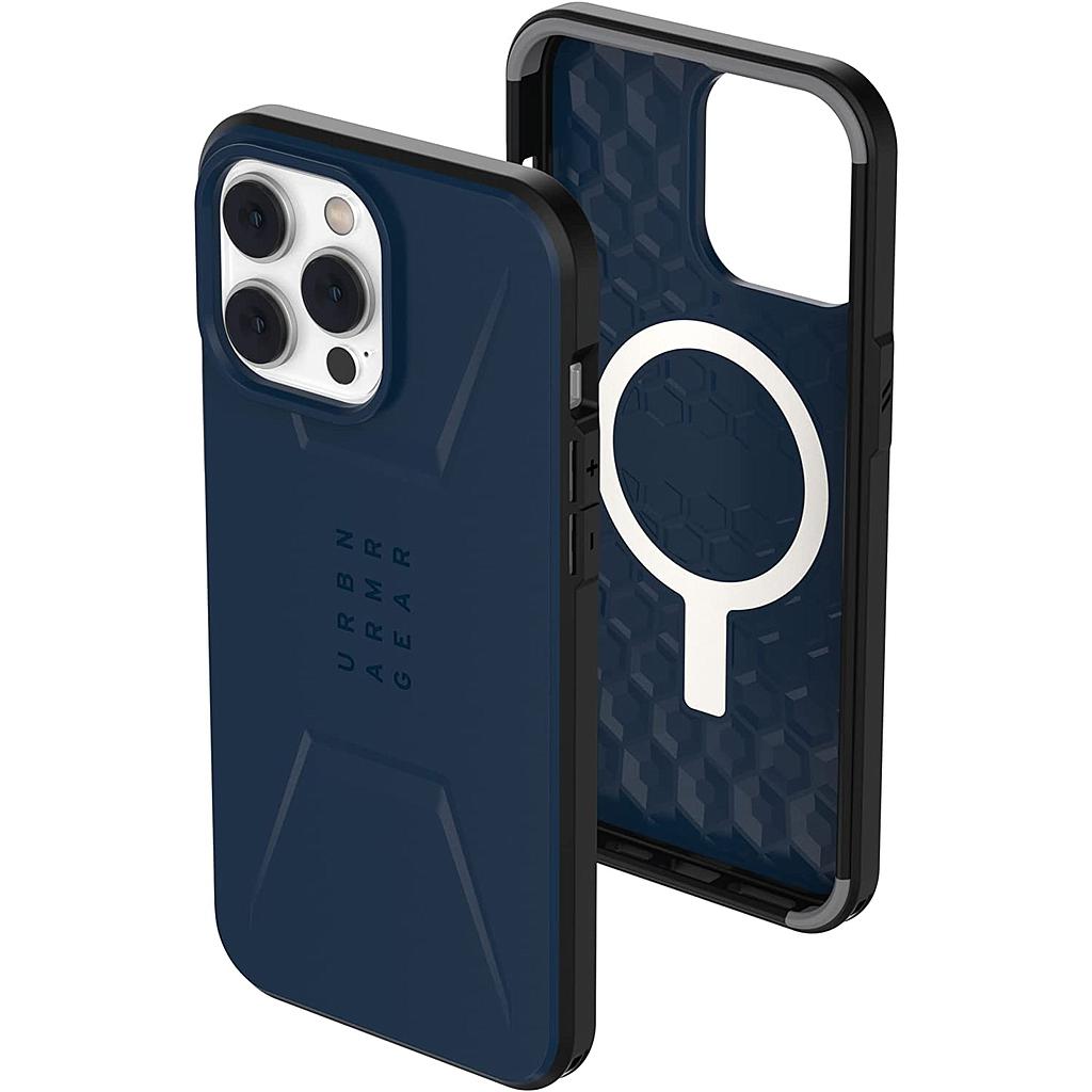 UAG Civilian Case - Mallard - 14/ 14 Pro / 14 Plus / Pro Max  MagSafe Case [V]- كفر حماية عالية - يو اي جي - ماق سيف