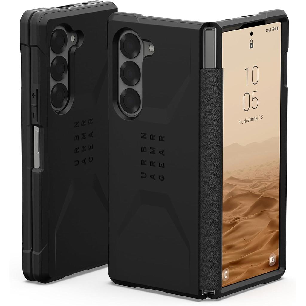 UAG Samsung Galaxy Z Fold 6 Civilian Black