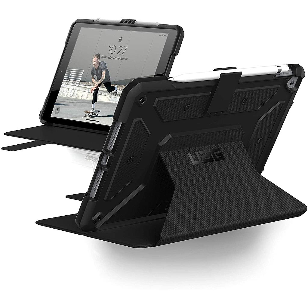 UAG iPad 10.2/10.5" (7th, 8th & 9th Gen) Metropolis Case - Black [V] - كفر ايباد حماية عاليه