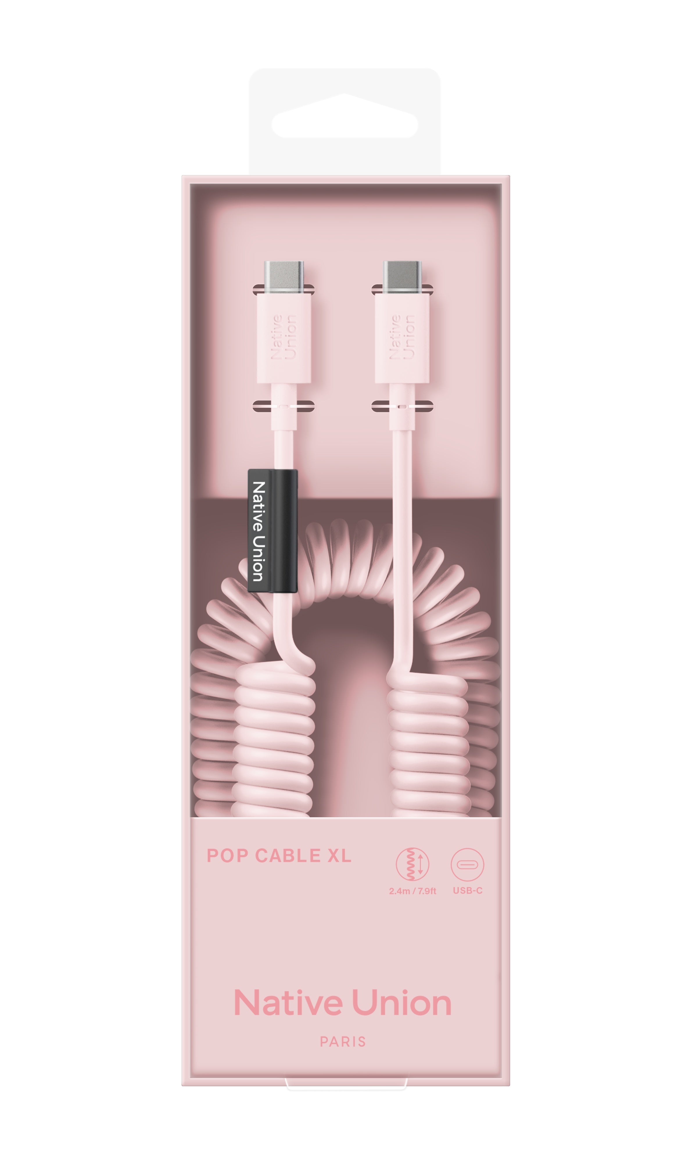 Native Union POP CABLE XL type C-C 2.4M 60W - Candy