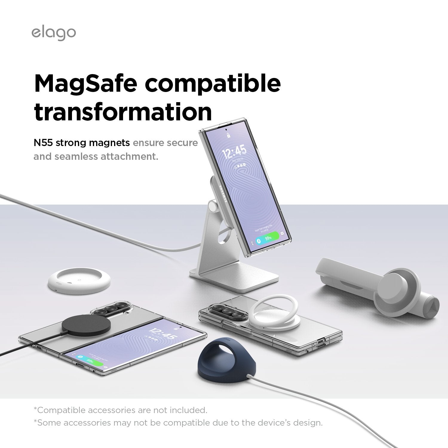 Elago Galaxy Z Fold 8 Ultra Magnetic PC Case