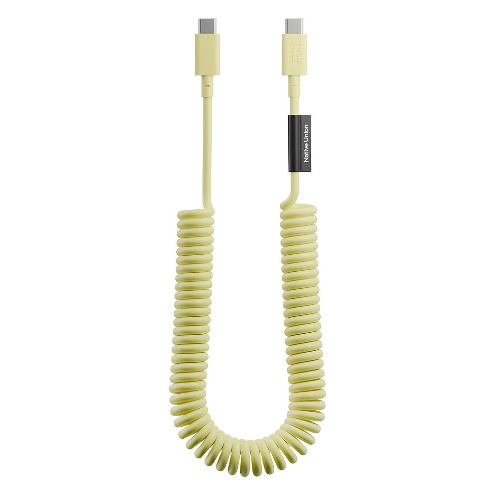 Native Union POP CABLE XL type C-C 2.4M 60W - Lemon