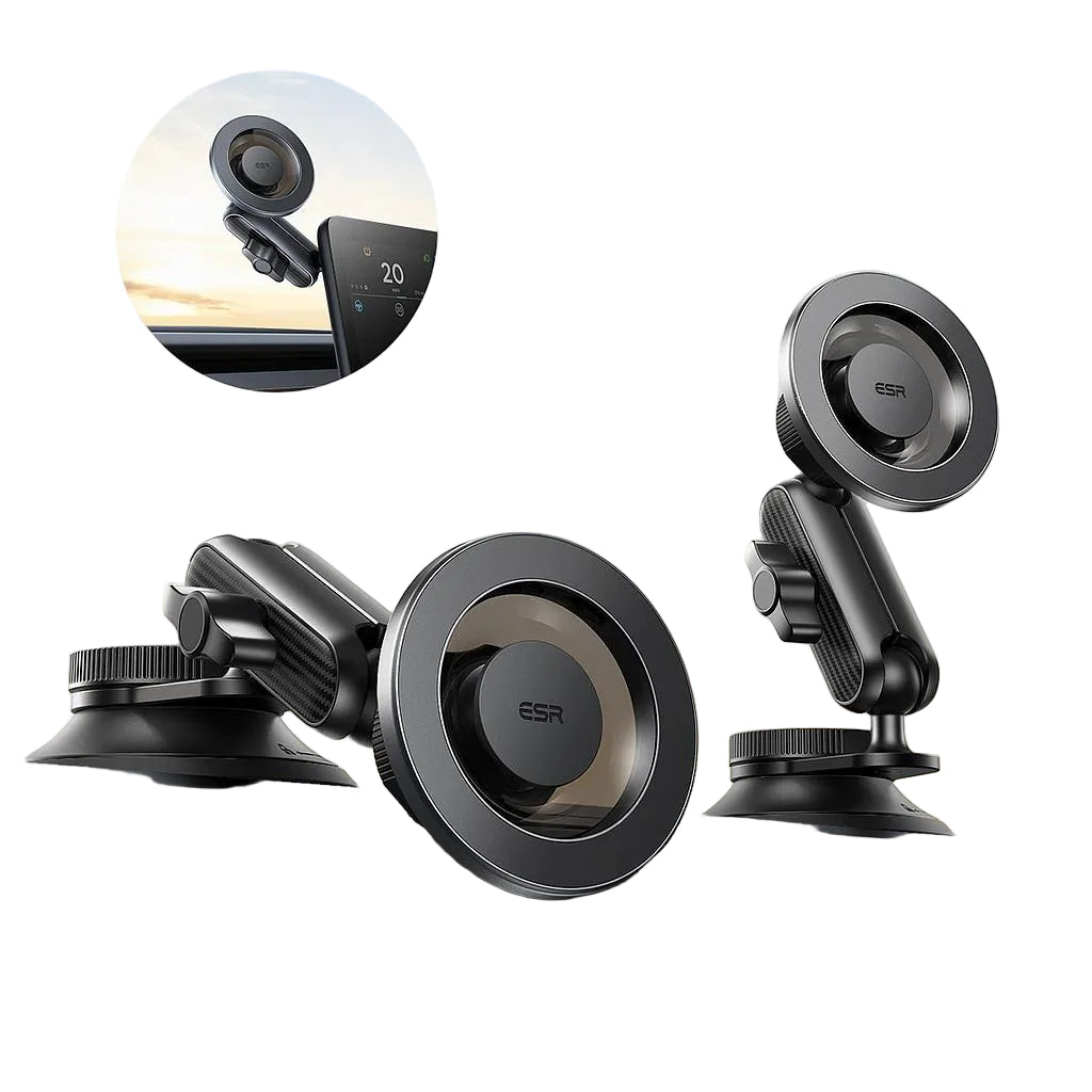 ESR OmniLock Dash/Widshield/Screen Magsafe Car Mount (Suction Cup)