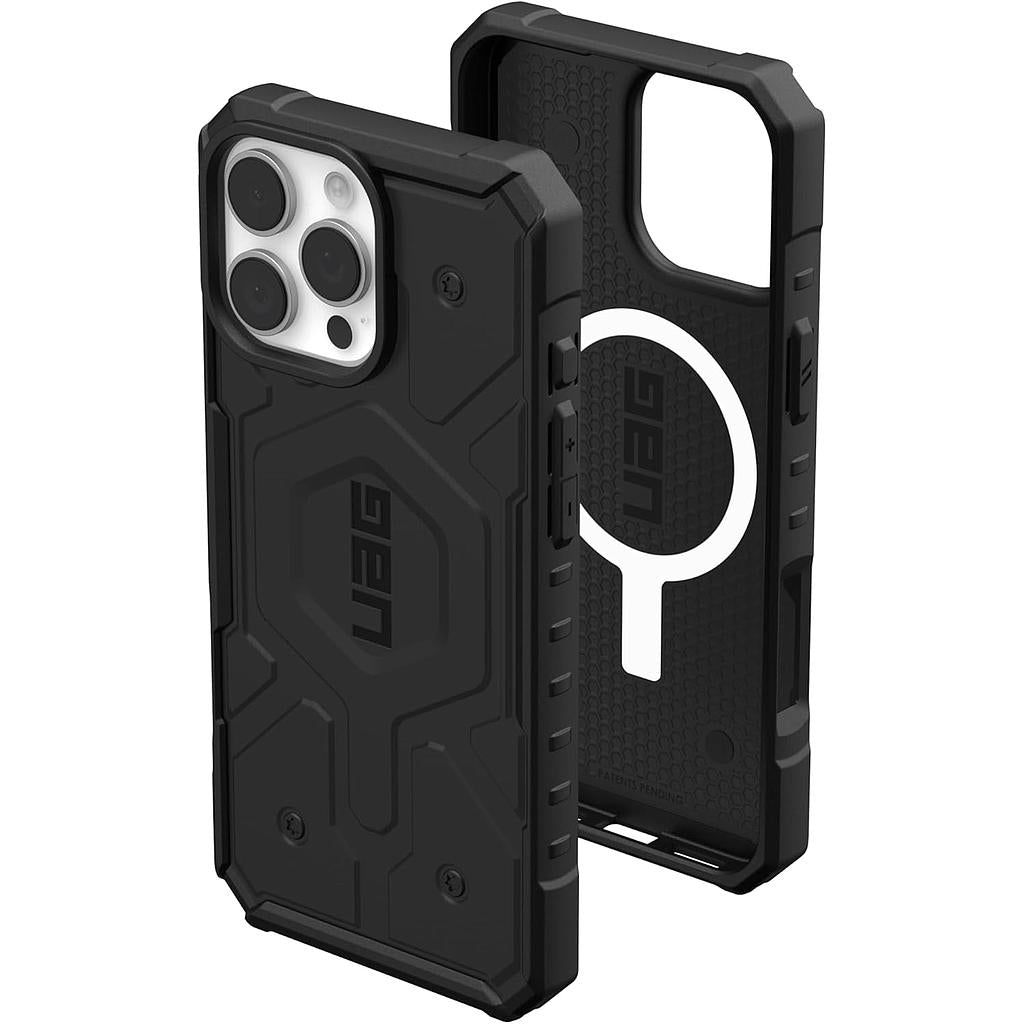 UAG Magsafe Pathfinder Case for iPhone 16 Pro/16 Pro MAX - black [V] - كفر حماية عالية - ماغ سيف