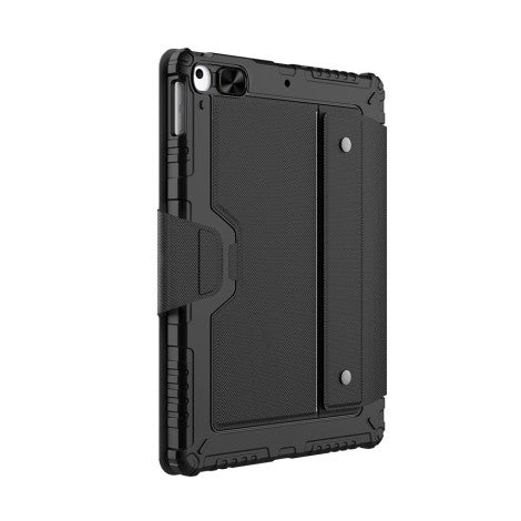 Nillkin Bumper Case with Keyboard For Apple iPad  Arabic - Black - كفر ايباد + كيبورد - لوحة مفاتيح عربي / إنجليزي + مكان للقلم