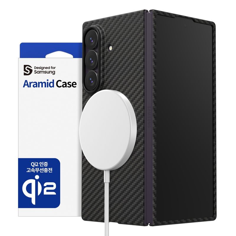 Araree Aramee 360 Magsaf Cover For Z Fold 8 Ultra-Black