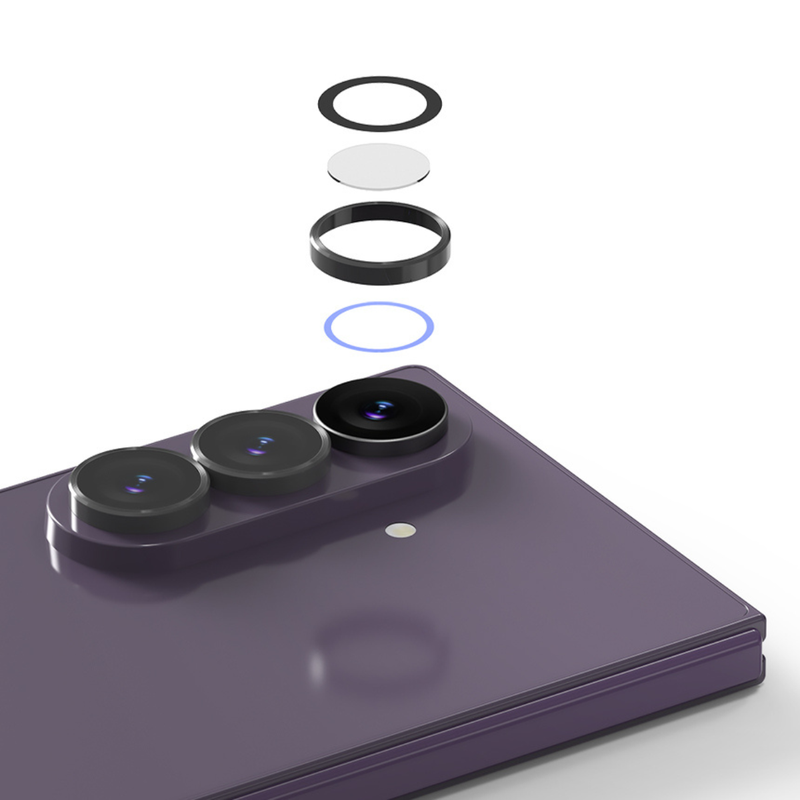 Araree Core Camera Metal Ring 1Pcs Camera Protector For Z Fold 8 Ultra-Clear