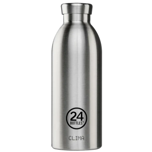 24Bottles Clima 500ml - Steel [F] - مطارة حافظة للحرارة